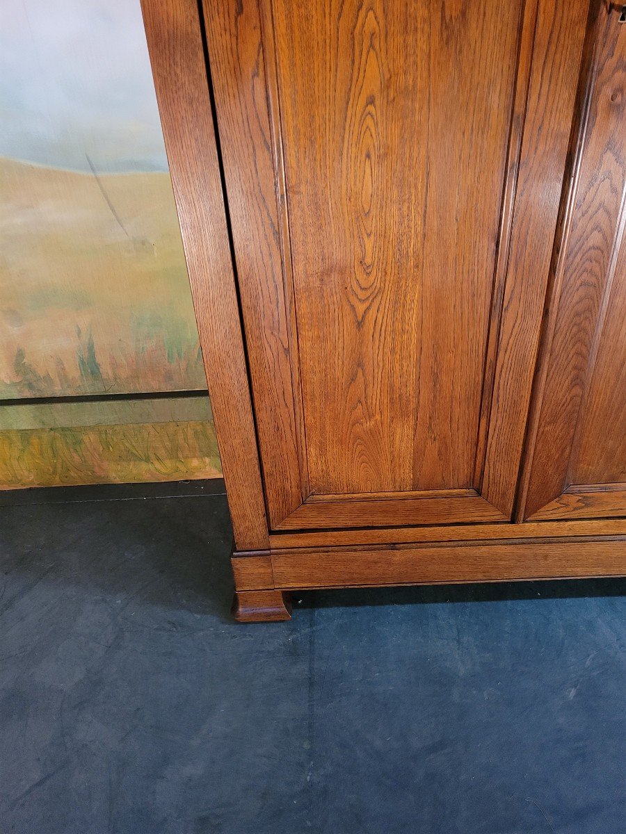 Louis Philippe Wardrobe In Oak-photo-2