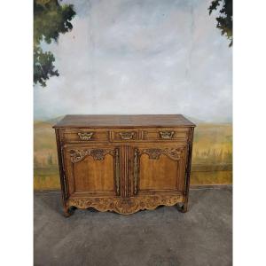 Low Louis XV Norman Sideboard