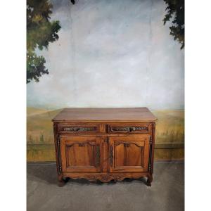 Buffet Louis XV en noyer