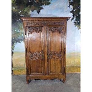 Louis XV Oak Cabinet