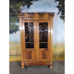 Louis Philippe-era Bookcase In Walnut