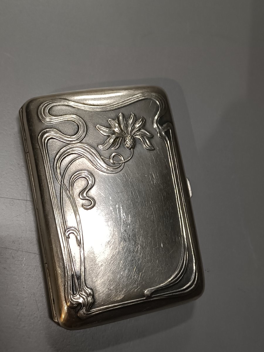 Silver Cigarette Case 