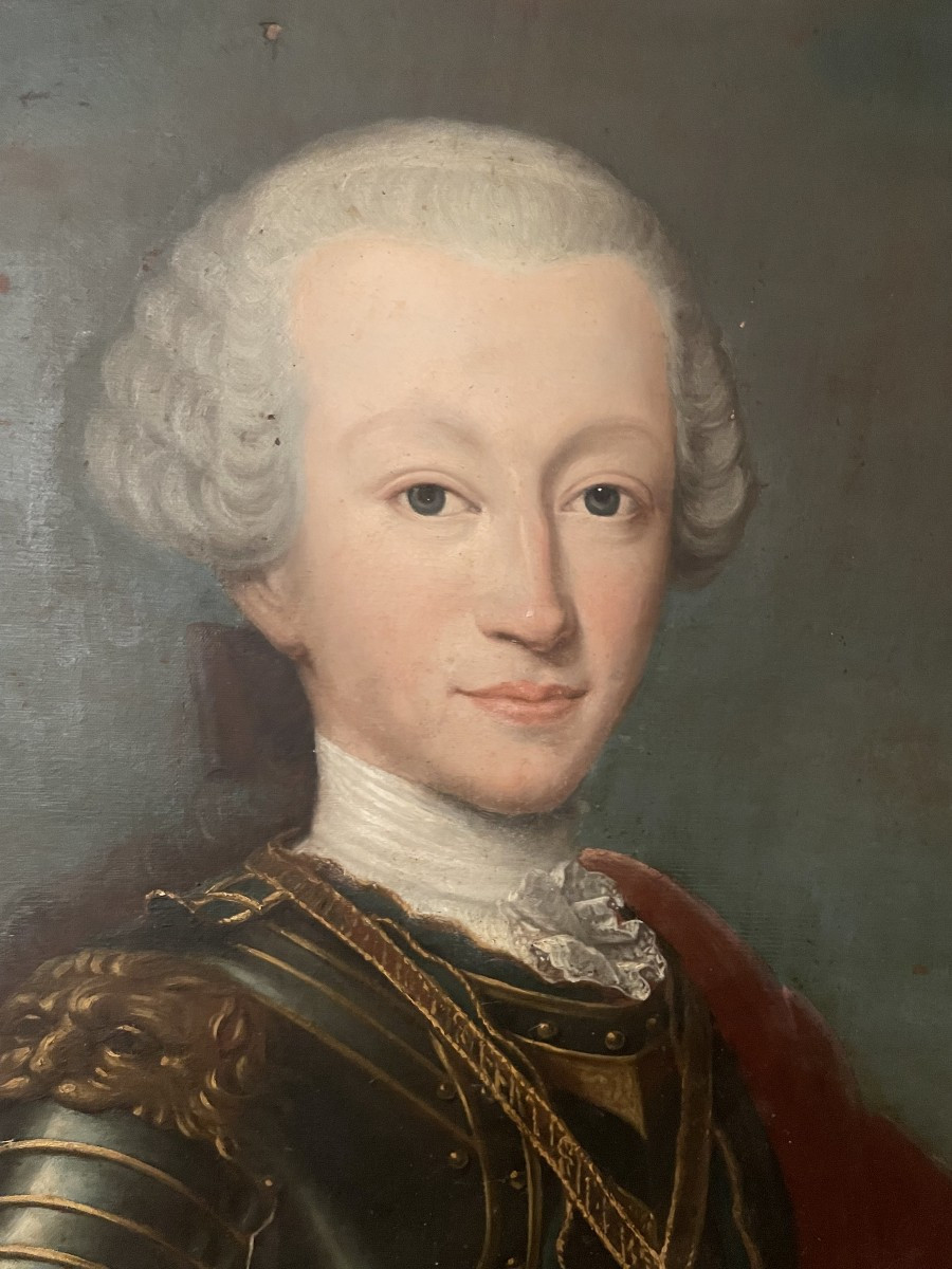 Italian School Of The 18th Century, Portrait Of Victor Amadeus III, Duke Of Savoy And King Of Sardinia -photo-4