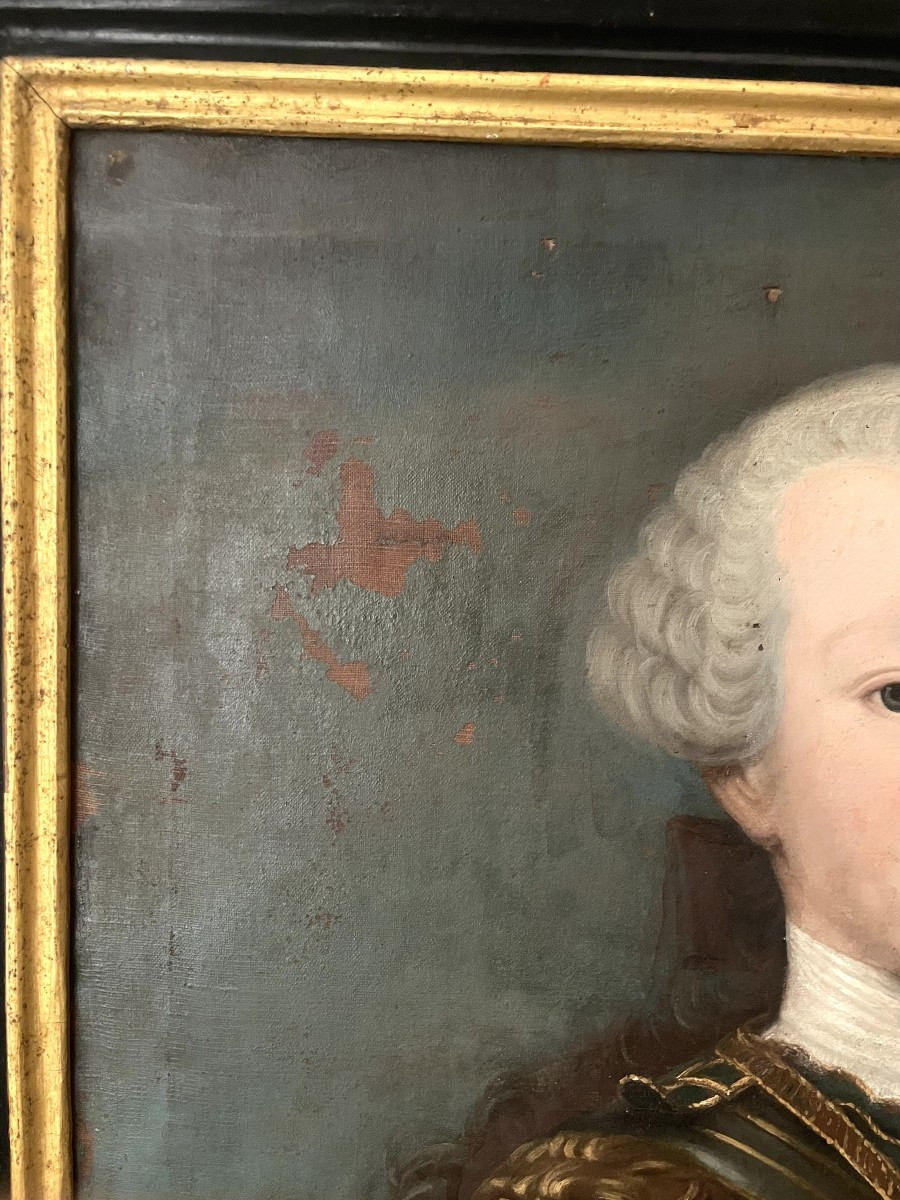 Italian School Of The 18th Century, Portrait Of Victor Amadeus III, Duke Of Savoy And King Of Sardinia -photo-1