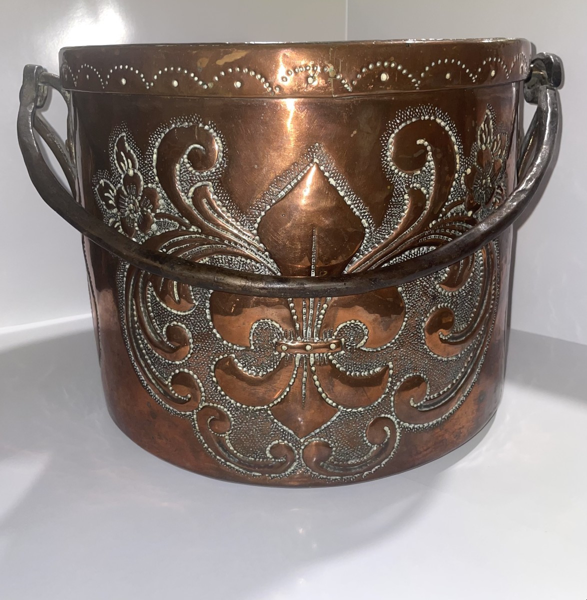 Rafraichissoir du XIXᵉ siècle – Aux armes de la famille de Clermont-Tonnerre-photo-4