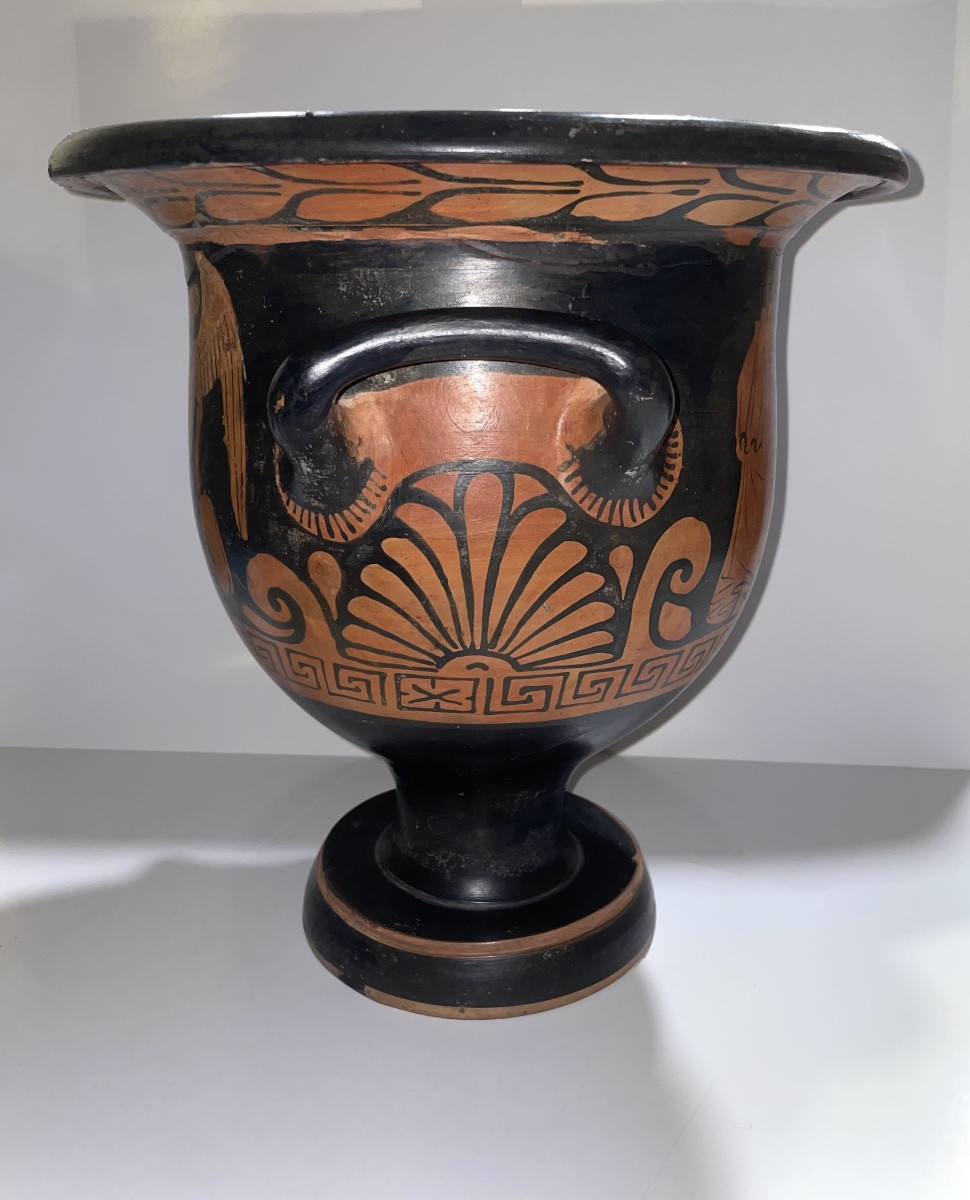 Fin IV av J.-C. Cratère en cloche,  atelier apulien.-photo-4