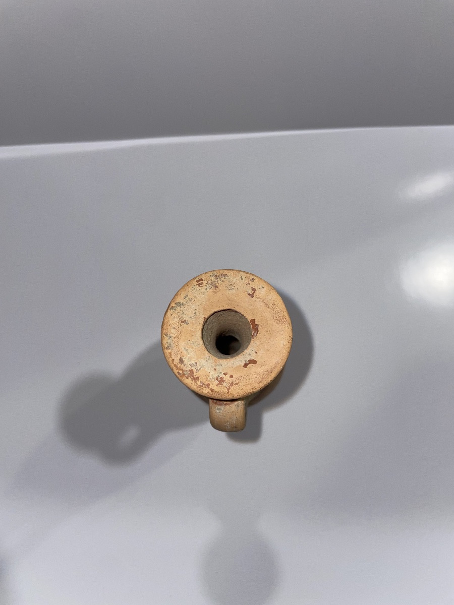 IIIᵉ siècle av. J.-C. – Lécythe à croisillons, art de la Grande-Grèce-photo-1