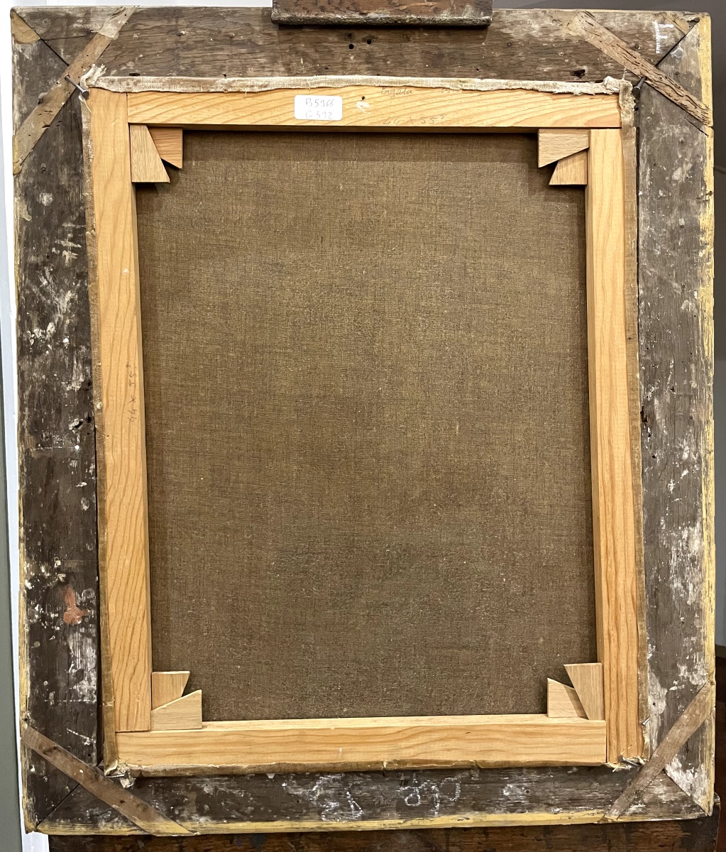 Ecole française du XVIIIᵉ s. - Portrait de la reine  Marie Leszczyńska (1703–1768) -photo-2