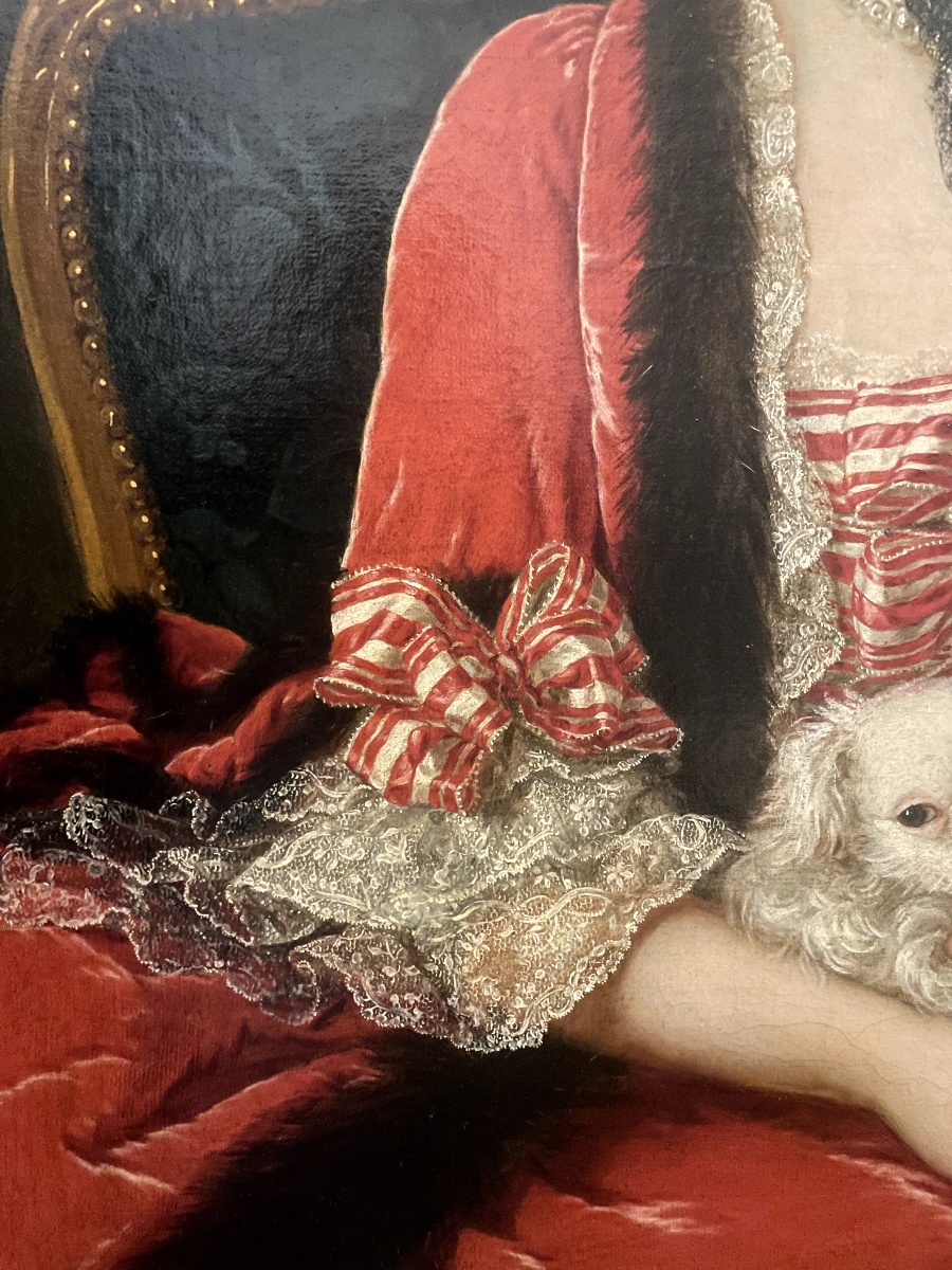 Marianne Loir (1705-1783) - Presumed Portrait Of Mademoiselle De Blois - Oil On Canvas-photo-4