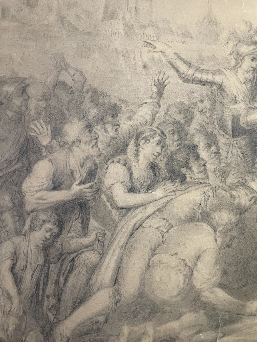 Mademoiselle Rivière – Henri IV arrivant à Paris – Dessin-photo-2