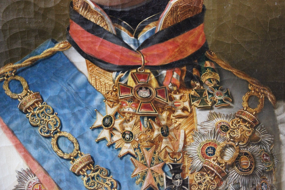 École autrichienne (?) - Portrait de Jean-Pierre Théodore, baron de Wacquant-Geozelles-photo-4