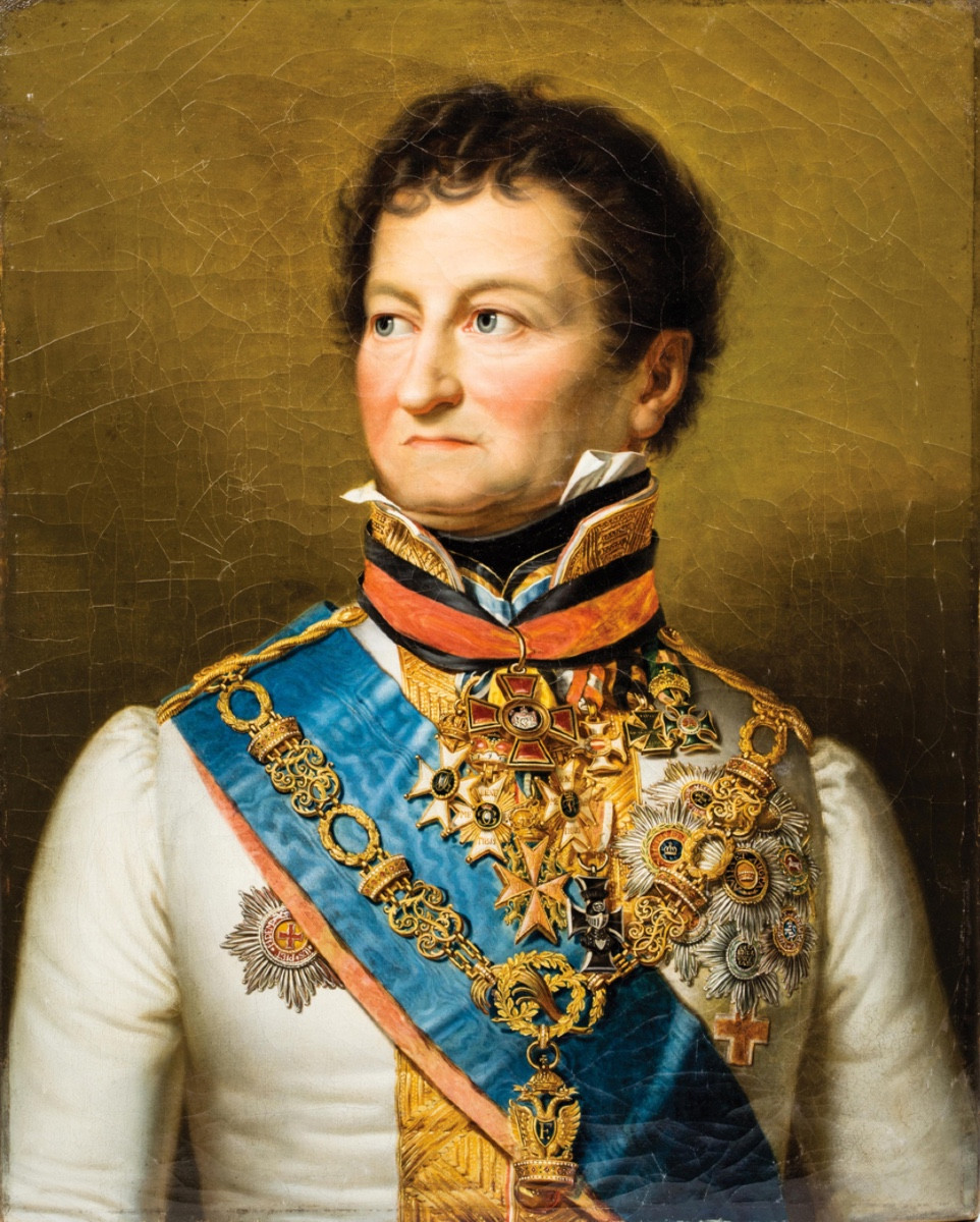 École autrichienne (?) - Portrait de Jean-Pierre Théodore, baron de Wacquant-Geozelles