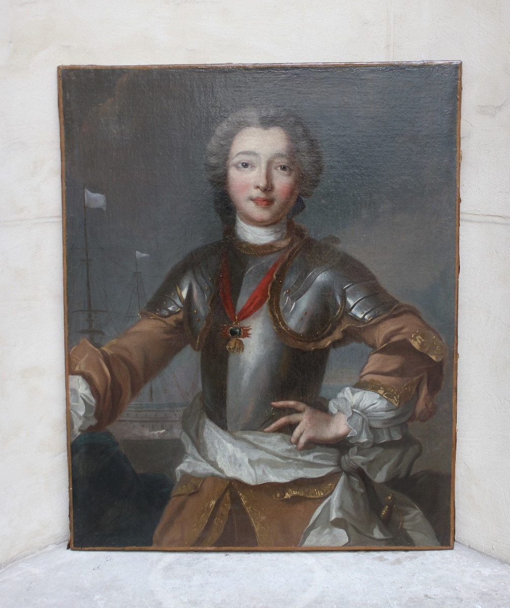 Jean-Marc Nattier (atelier de) - Portrait de Louis de Bourbon, duc de Penthièvre -photo-2