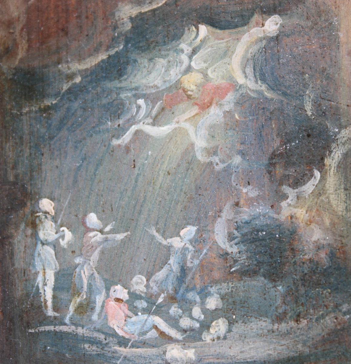 Flemish School Of The XVIIᵉ Century, After Rubens - The Adoration Of The Shepherds - Oil On Panel-photo-2