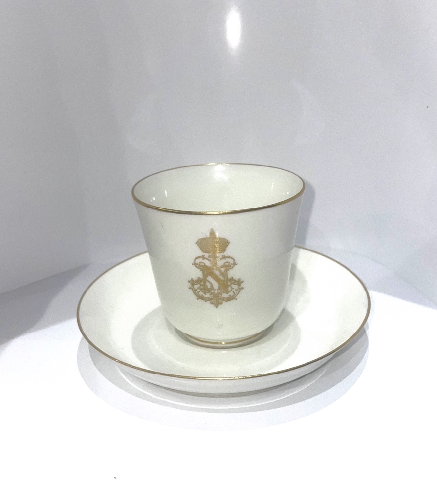 Napoléon III - Coffee Cup, Service Des Bals - Sèvres Porcelain