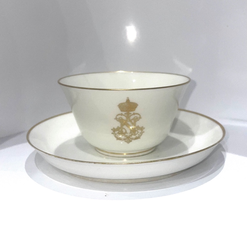 Napoléon III - Tea Cups, Ball Service - Sèvres Porcelain