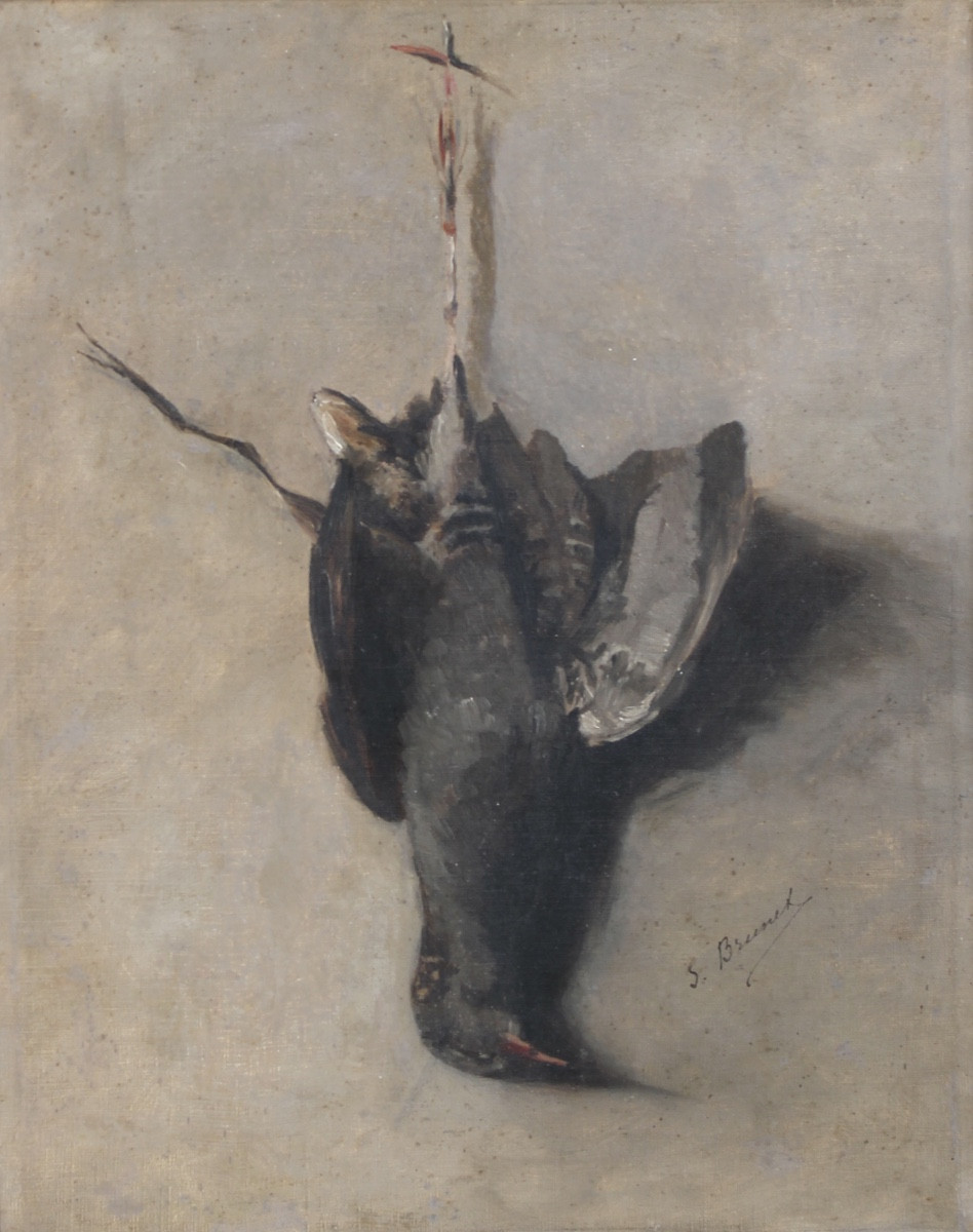 S.brunel - The Hunt - Oil On Canvas-photo-2