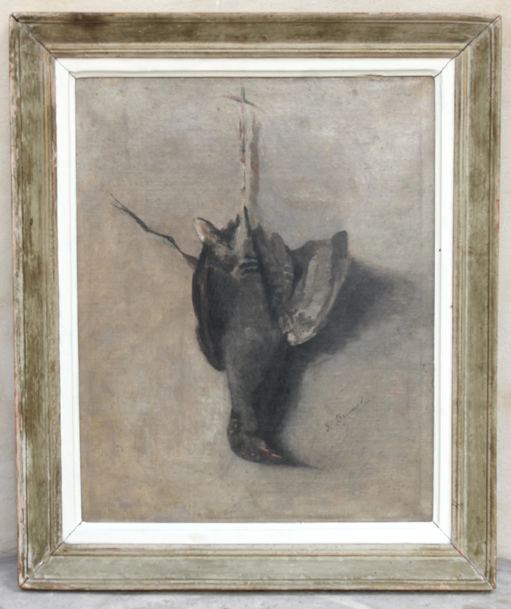 S.brunel - The Hunt - Oil On Canvas