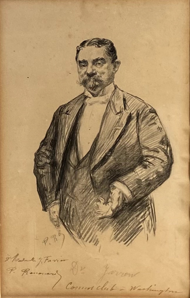 Paul Renouard - Portrait de H. C. Yarrow au Cosmos Club, Washington-photo-2