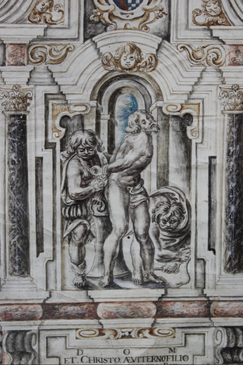 Robert Cauvel seigneur de Foncquevillers (élevé par), 1634 - Monument au Christ flagellé, Arras-photo-2