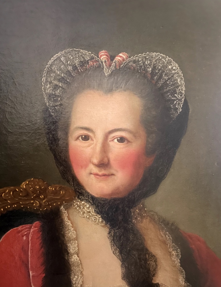 Marianne Loir (1705–1783) — Presumed Portrait Of Mademoiselle De Blois — Oil On Canvas-photo-3