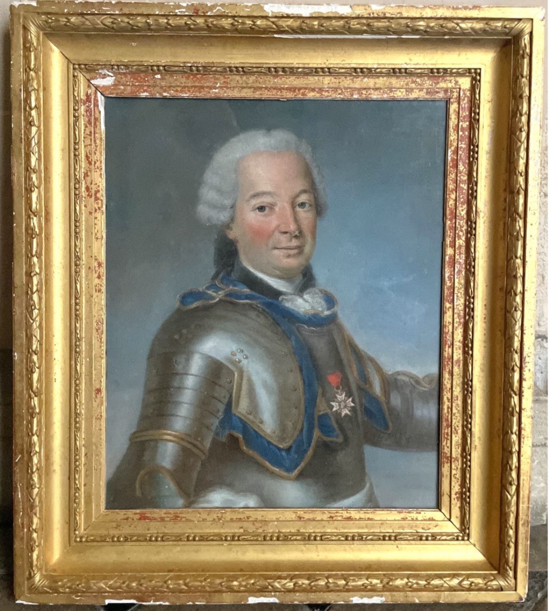 Portrait de Barthélémy Étienne de Compaigné (1705-1769) École française du XVIIIᵉ siècle       