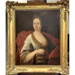 Portrait présumé de Madame Marie Marguerite de Lepinau (née Liepvre), 1770 – Huile sur toile.