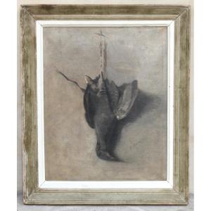 S.brunel - The Hunt - Oil On Canvas