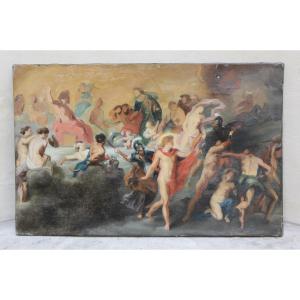 19th-century French School - The Gods' Advice On Spanish Weddings - Hst