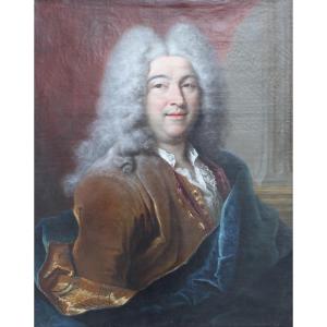 Jean-Baptiste Oudry – Portrait d’homme – Huile sur toile