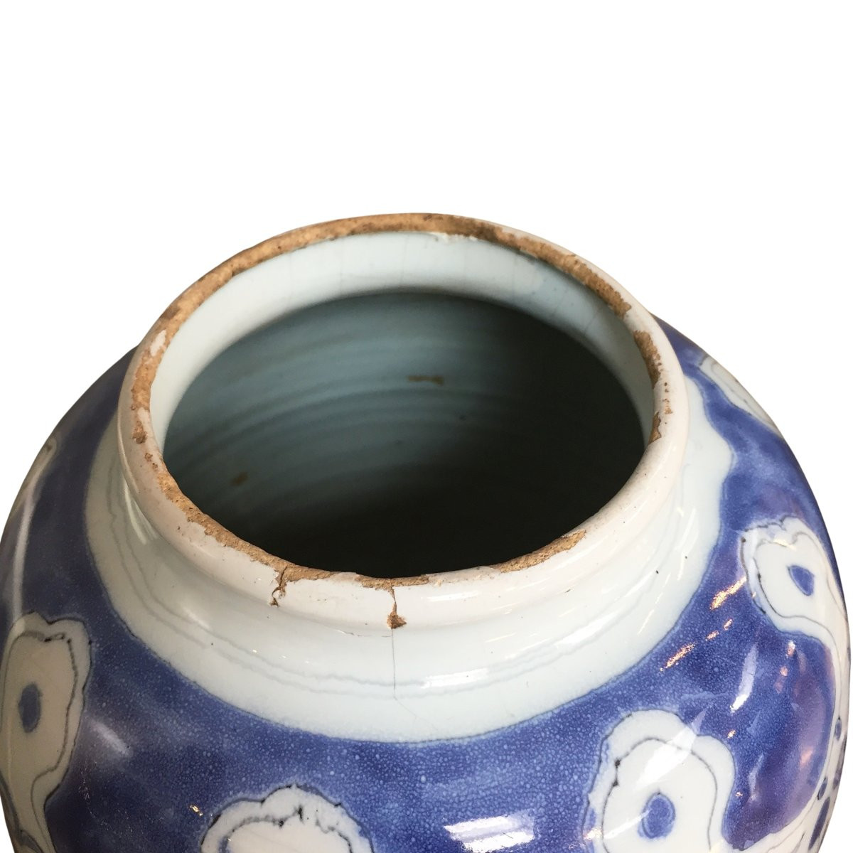 Vase En Faïence De Delft à Décor De Chinoiserie Transitionnelle, XVIIe Siècle-photo-4