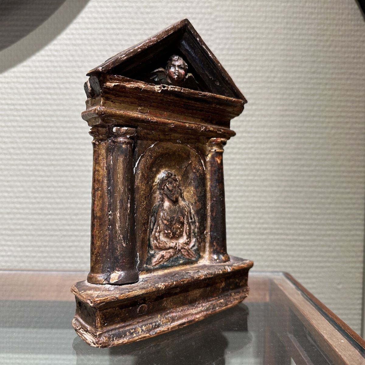 Italian Liturgical Pax Brede Or Osculatorium From The 16th Century.-photo-2