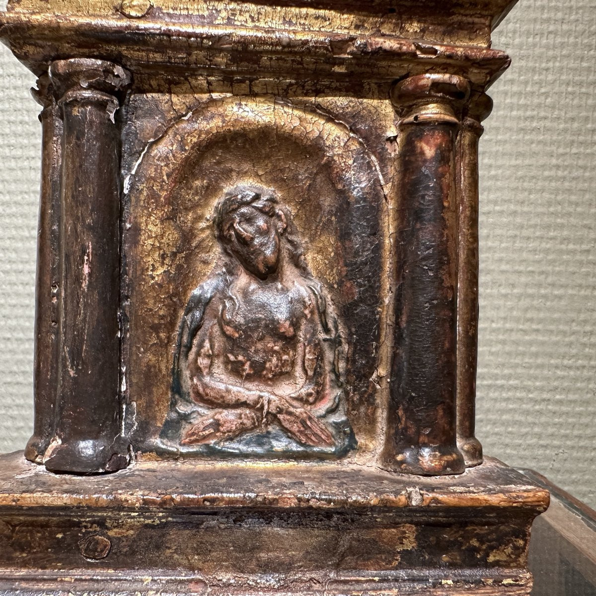 Italian Liturgical Pax Brede Or Osculatorium From The 16th Century.-photo-4