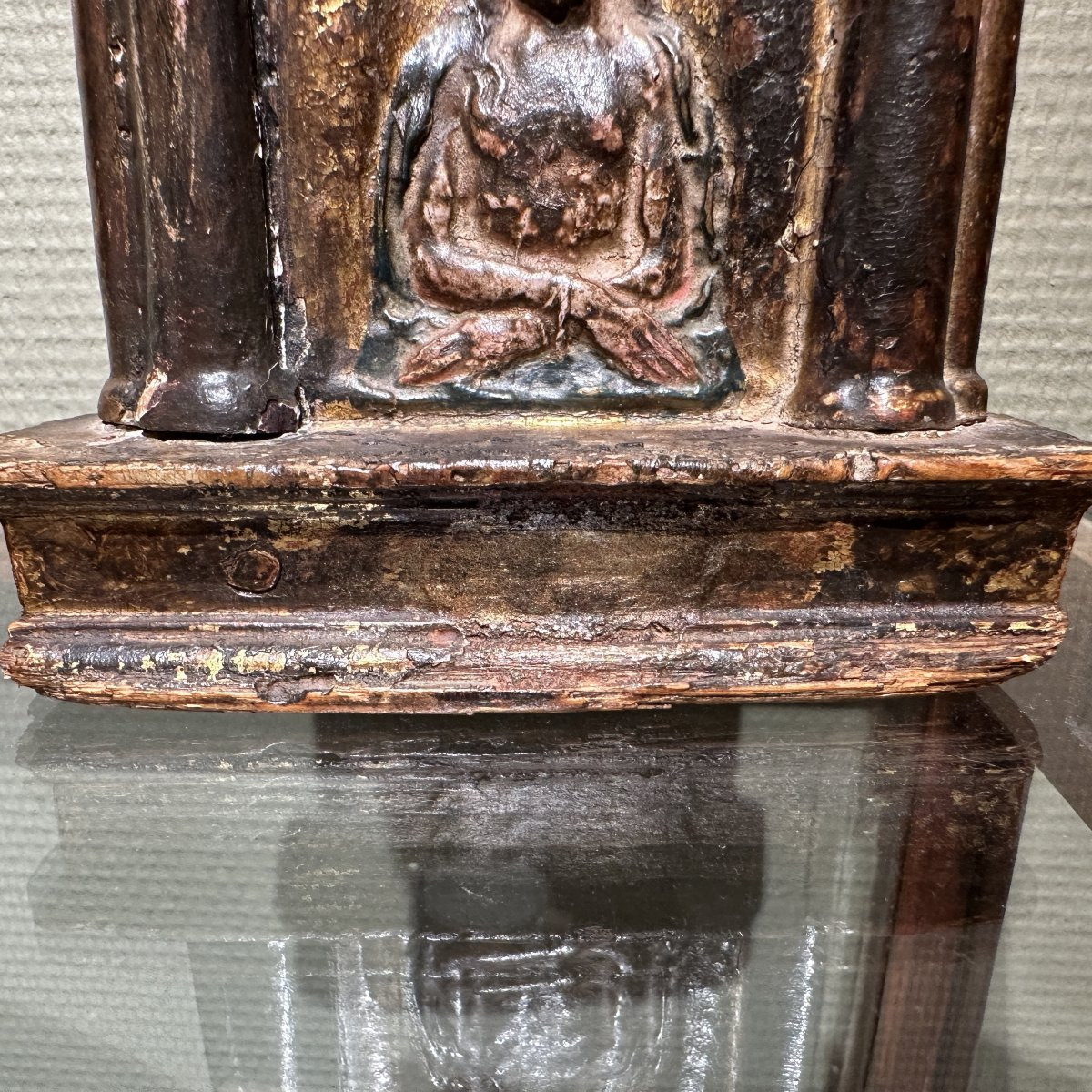 Italian Liturgical Pax Brede Or Osculatorium From The 16th Century.-photo-3