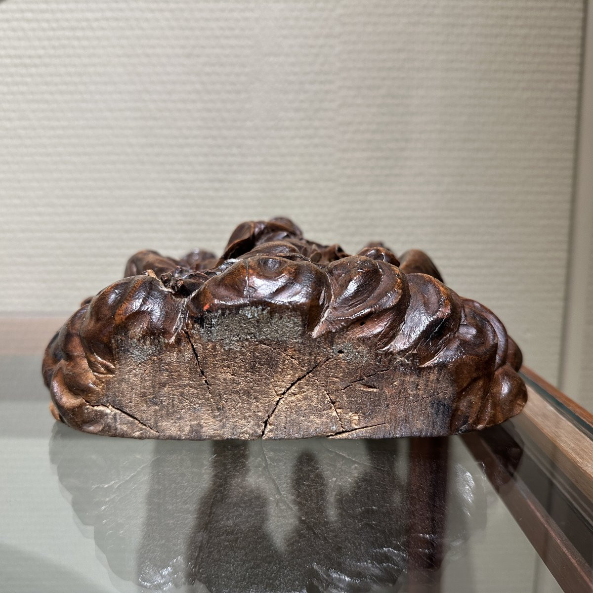 Wooden Sculpture Of The Assumption Of Mary Into Heaven, Netherlands, Circa 1700-photo-2