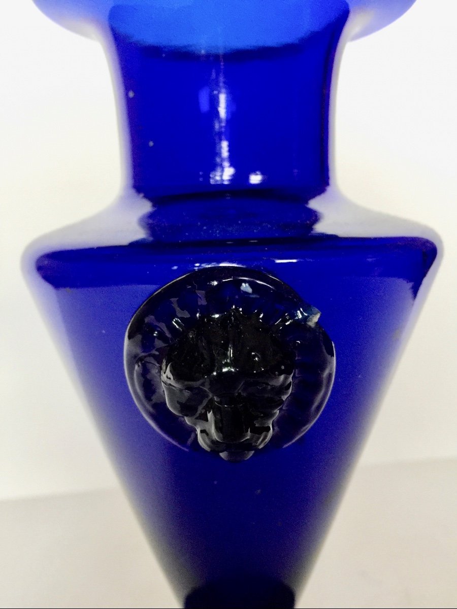 18th Century Bordeaux Blown Glass Vase-photo-2