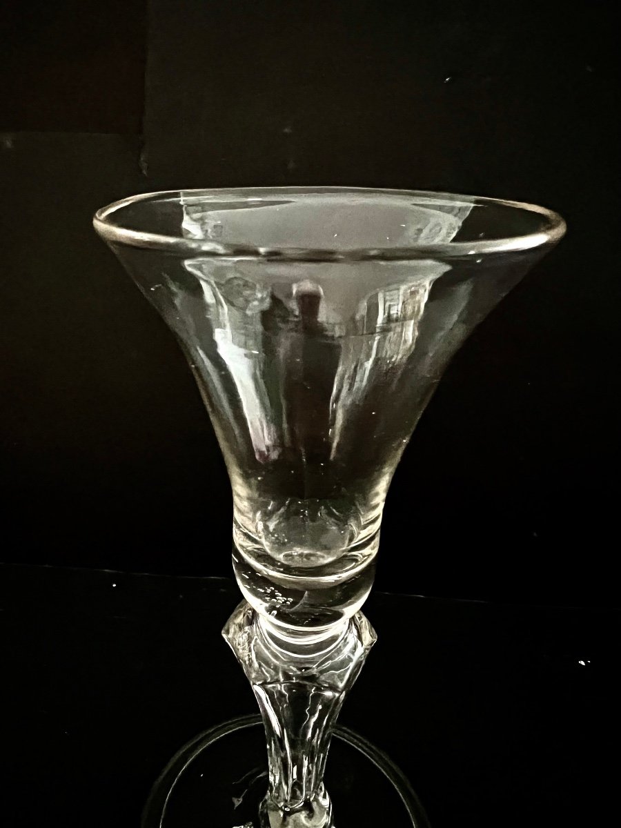 Series Of 6 18th Century Blown Glasses-photo-2