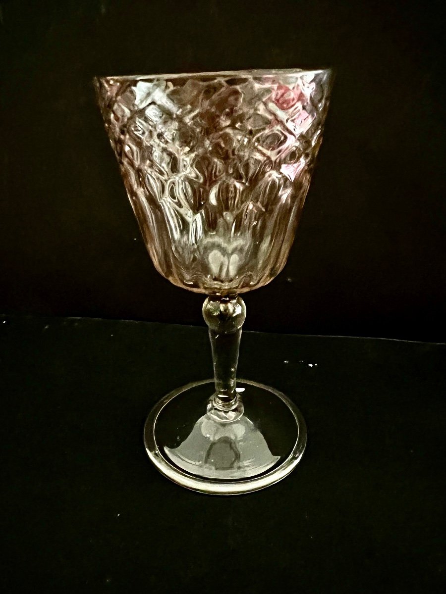 Cork Blown Glass Early 18th Century-photo-1