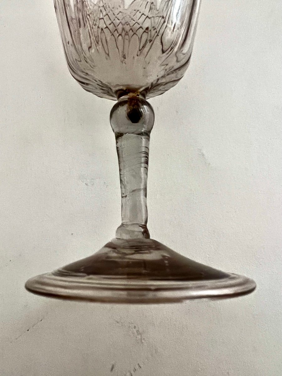 Cork Blown Glass Early 18th Century-photo-5