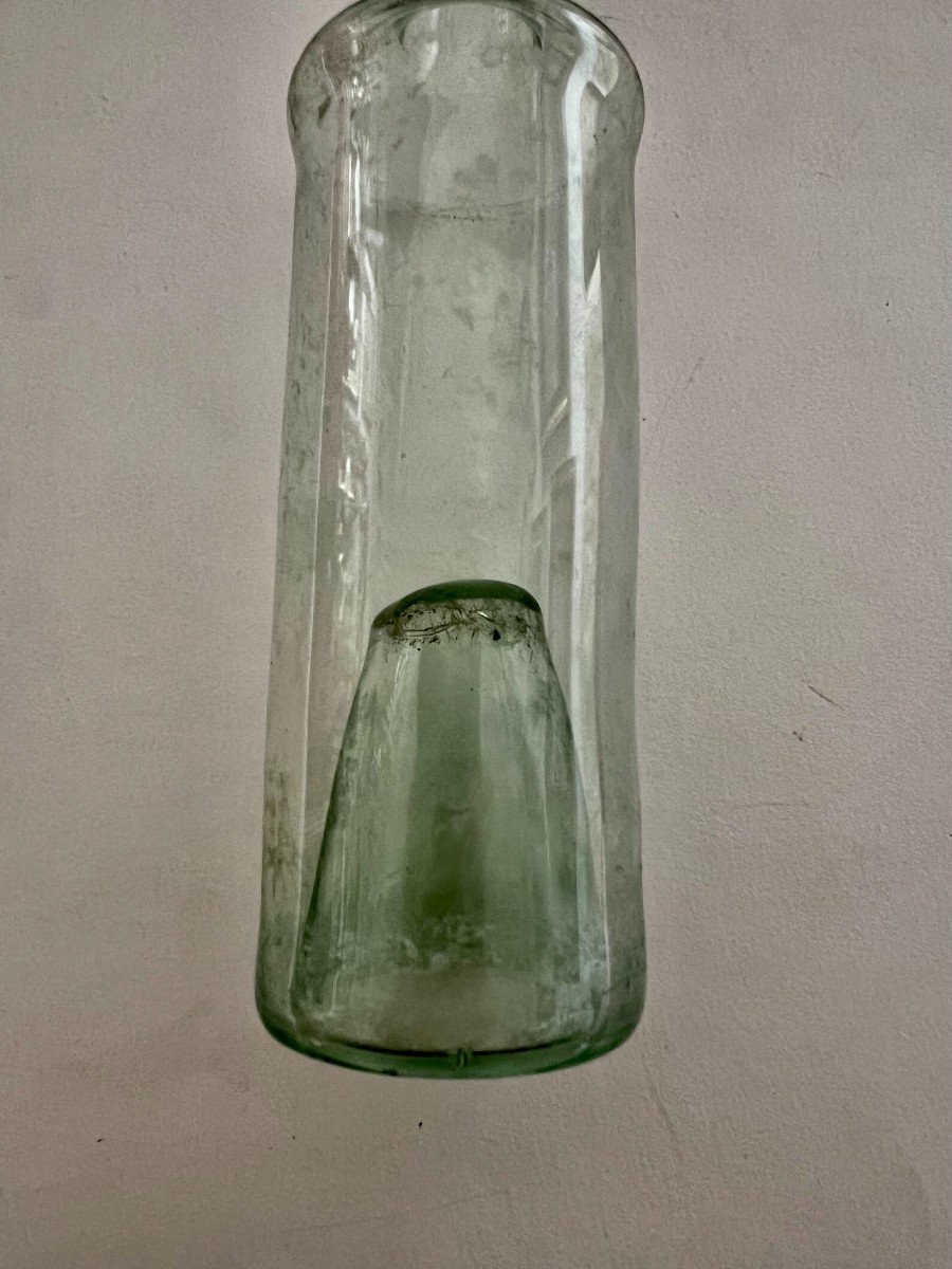 Blown Glass Sample Bottle Late 17th Early 18th Century-photo-1