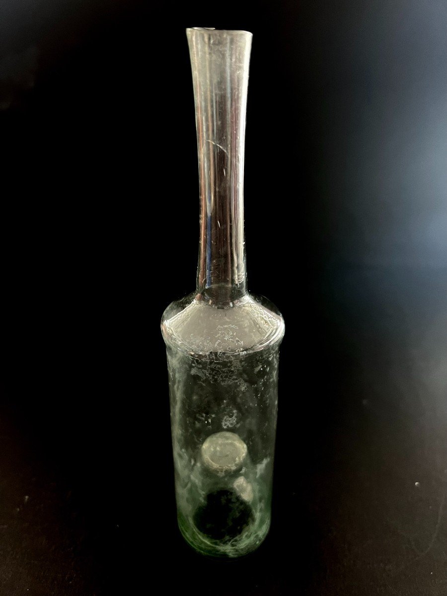 Blown Glass Sample Bottle Late 17th Early 18th Century