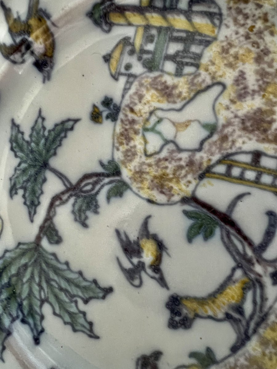 18th Century Montauban Faience Plate -photo-4