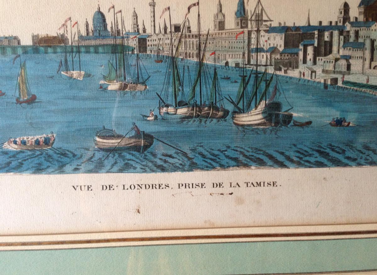 Gravure De Londres Vers 1820-photo-4