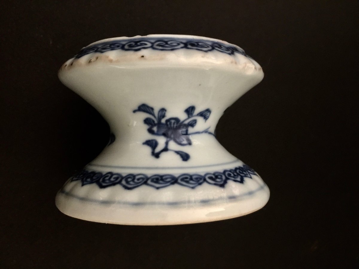 Pair Of China Porcelain Salerons Early 18th Century-photo-3