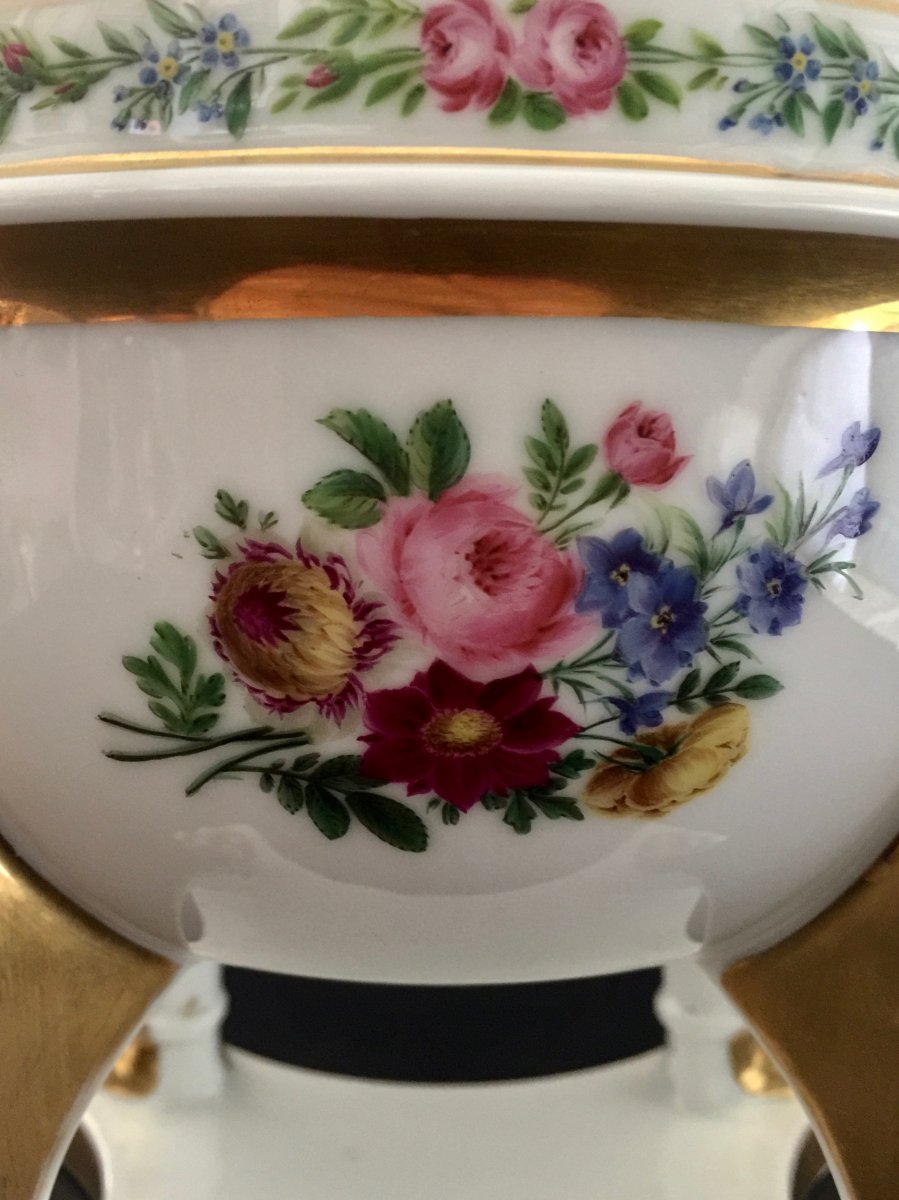 Paris Porcelain Cooler Early 19th Century-photo-5