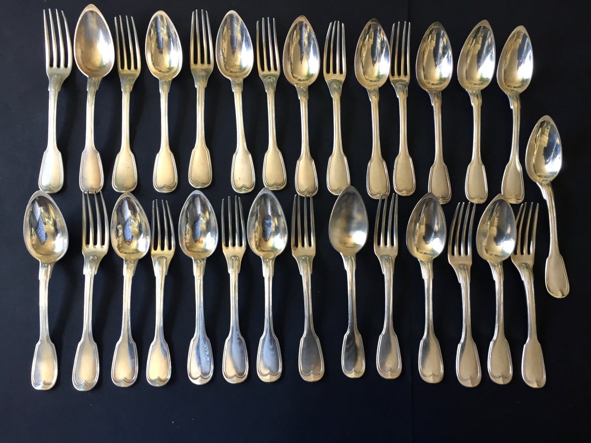 Silver Cutlery Series 19th Century