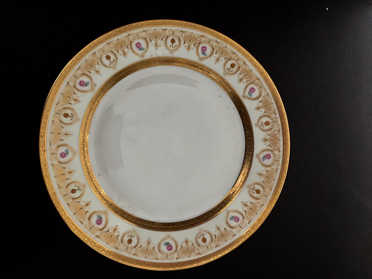 Part Of Limoges Porcelain Service Haviland Early Twentieth Century