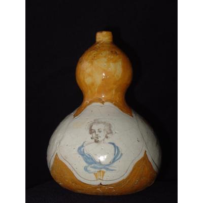 Gourd In Earthenware Lyon 18th Century