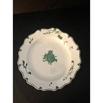 18th Century Marseille Earthenware Plate