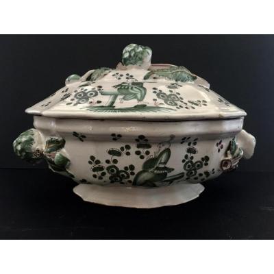 Eighteenth Century Bordeaux Earthenware Vegetable